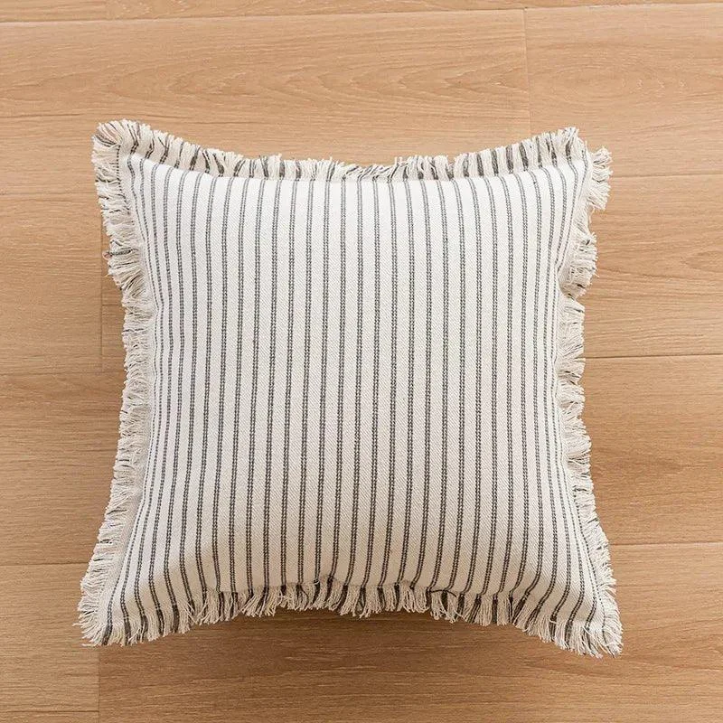 Striped Jacquard Cushion Cover 449246