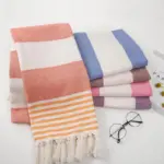 Striped turkish towelstowelsliving simply house
