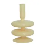 Stylish ivory coloured candle holders