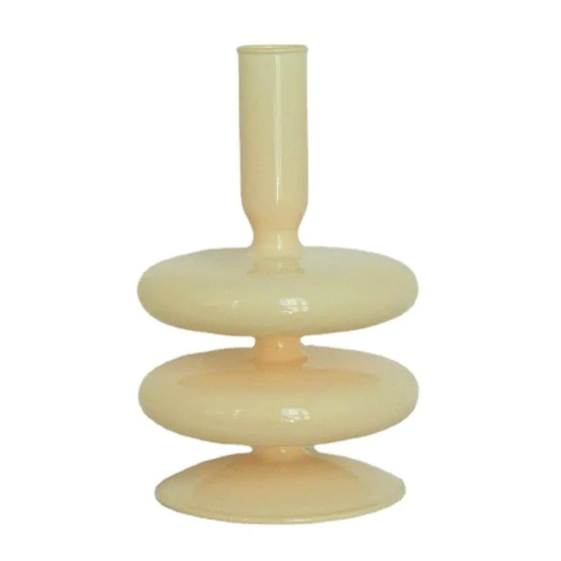 Stylish Ivory Coloured Candle Holders 286310