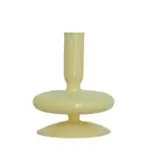 Stylish ivory coloured candle holders