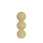 Stylish ivory coloured candle holders