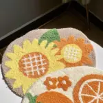 Sunflower rug patchandbagel