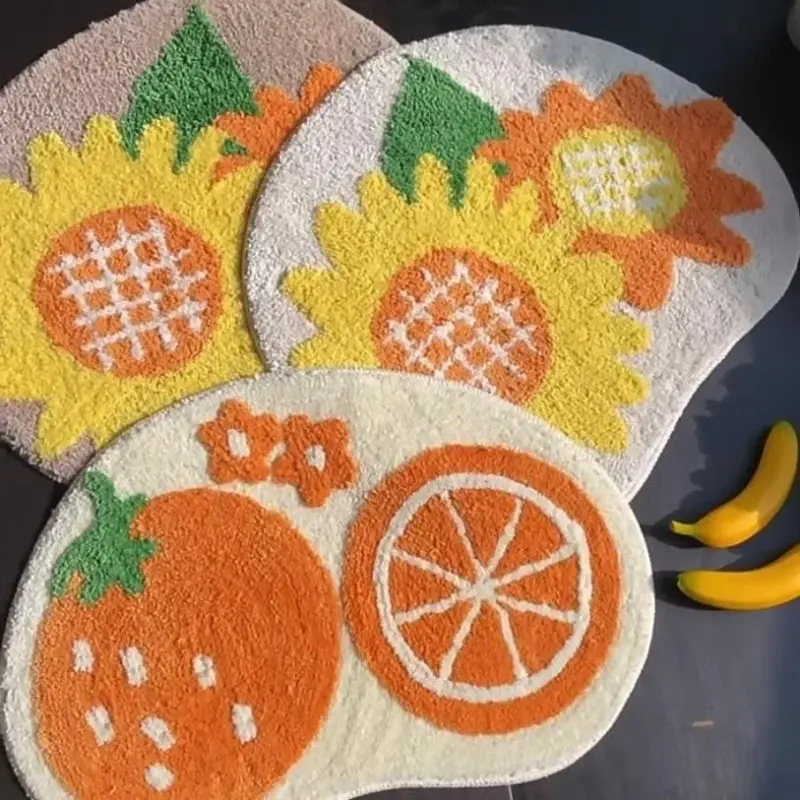 Sunflower rug patchandbagel