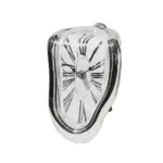 Surreal style melting wall clock
