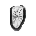 Surreal style melting wall clock