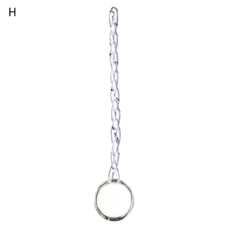 Sweet crystal candy dessert spoon
