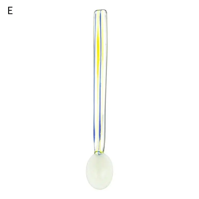 Sweet crystal candy dessert spoon