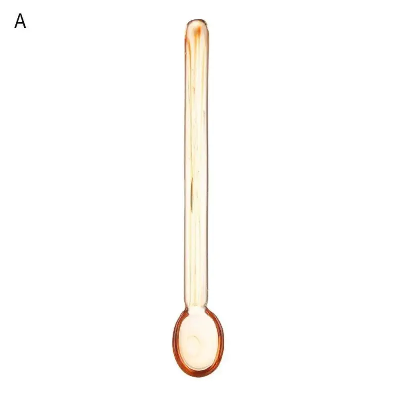 Sweet crystal candy dessert spoon