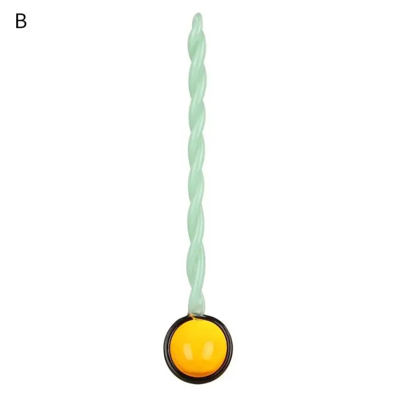 Sweet crystal candy dessert spoon