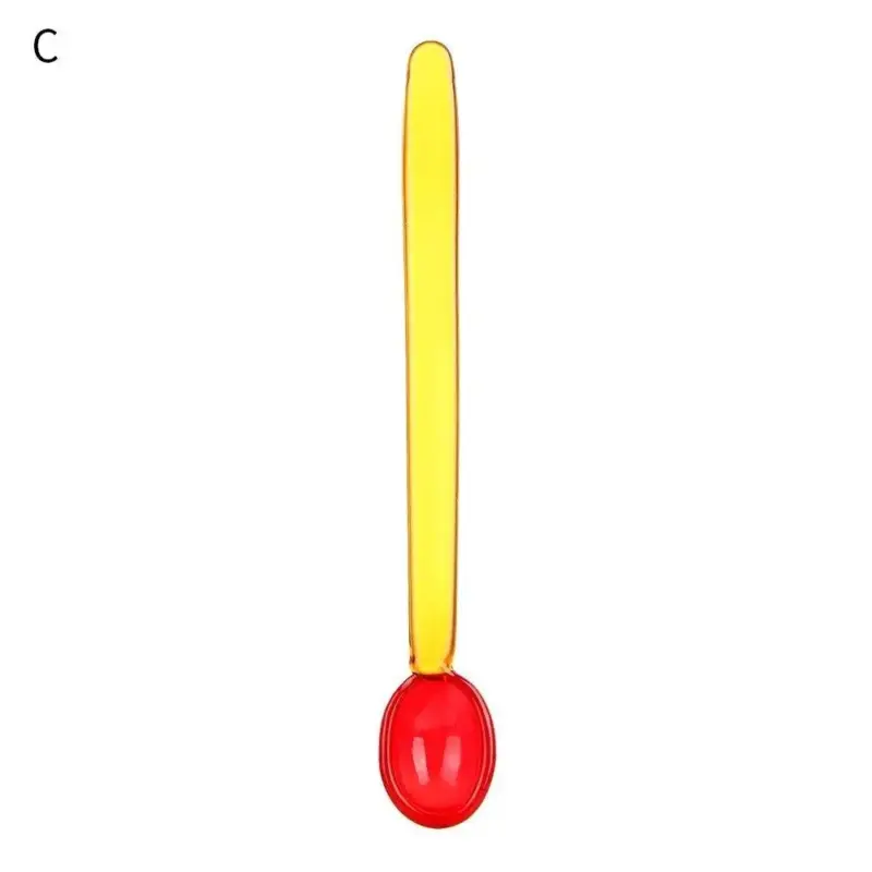Sweet crystal candy dessert spoon