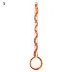 Sweet crystal candy dessert spoon