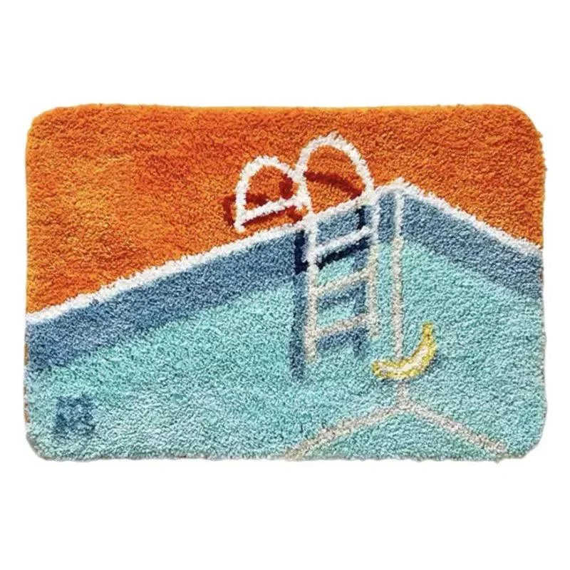 Swimming Pool Design Bath Mat 171888