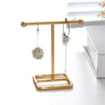 T bar wrought iron jewellery display organiser