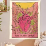 Tarot card tapestry wall hanging
