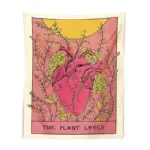 Tarot card tapestry wall hanging