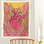 Tarot card tapestry wall hanging