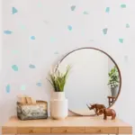 Terrazzo wall stickerschildrensliving simply house