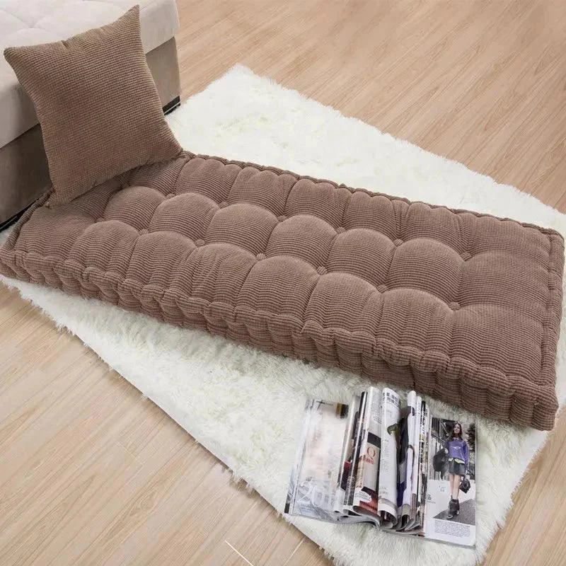 Thick Corduroy Long Bench Cushion 323743