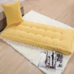 Thick corduroy long bench cushion