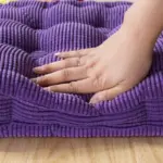 Thick corduroy long bench cushion