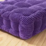Thick corduroy long bench cushion