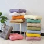 Thickened candy coloured cushion