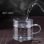 Thickened glass coffee cups