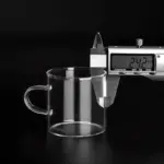 Thickened glass coffee cups