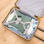 Thickened plastic portable folding stool