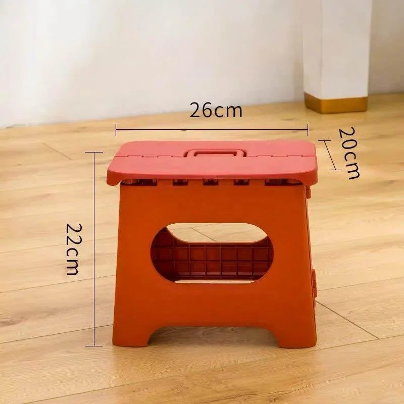 Thickened Plastic Portable Folding Stool 302919