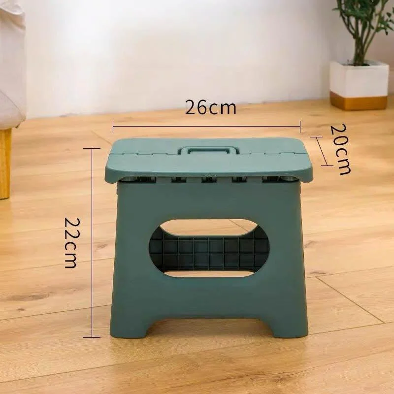 Thickened Plastic Portable Folding Stool 344660