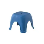 Thickened plastic stackable square stool