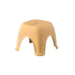 Thickened plastic stackable square stool