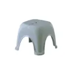Thickened plastic stackable square stool