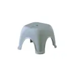 Thickened plastic stackable square stool