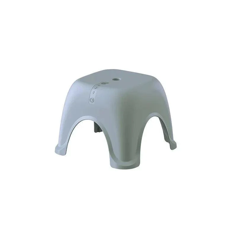 Thickened Plastic Stackable Square Stool 981073