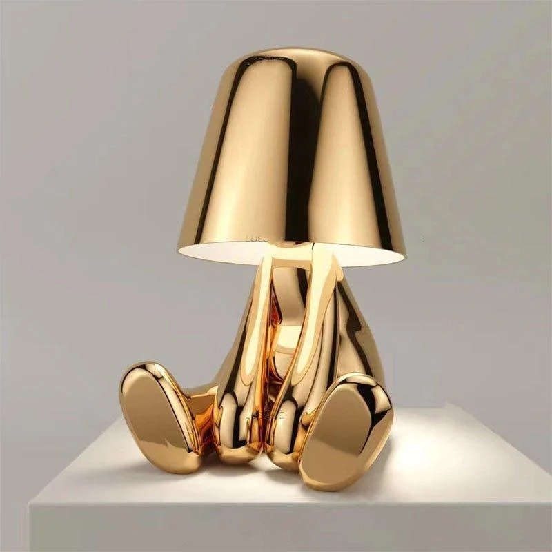 Thinker Golden Lamp 264060