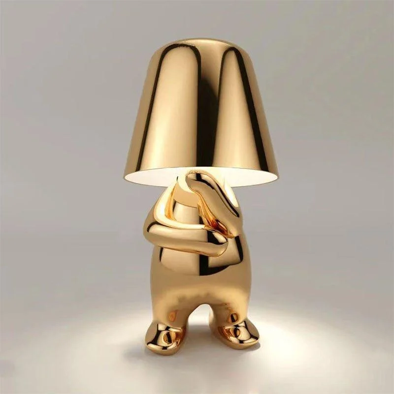 Thinker Golden Lamp 807818