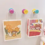 Three piece screw shape wall hooks