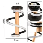 Timbertorch gartenfackel holz Deckenlampen aussenbereich naturflamme wetterfest xlumina