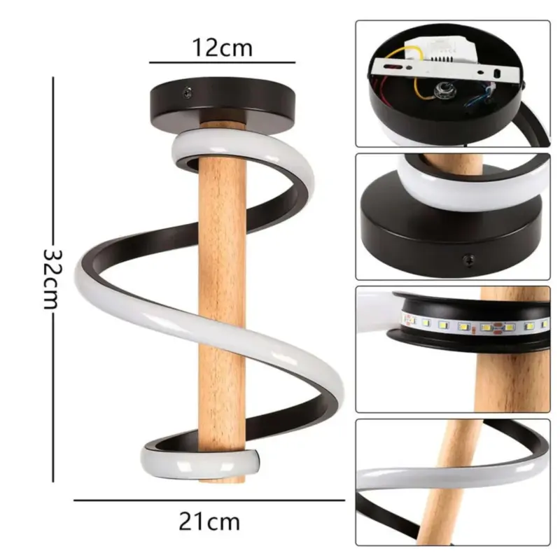 Timbertorch gartenfackel holz Deckenlampen aussenbereich naturflamme wetterfest xlumina