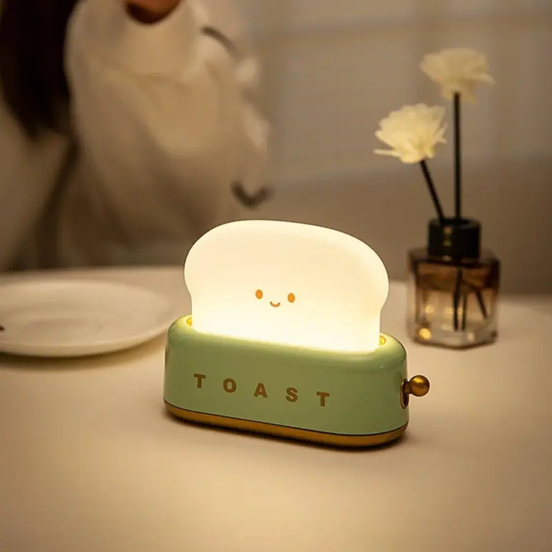 Toast table lamp decor patchandbagel