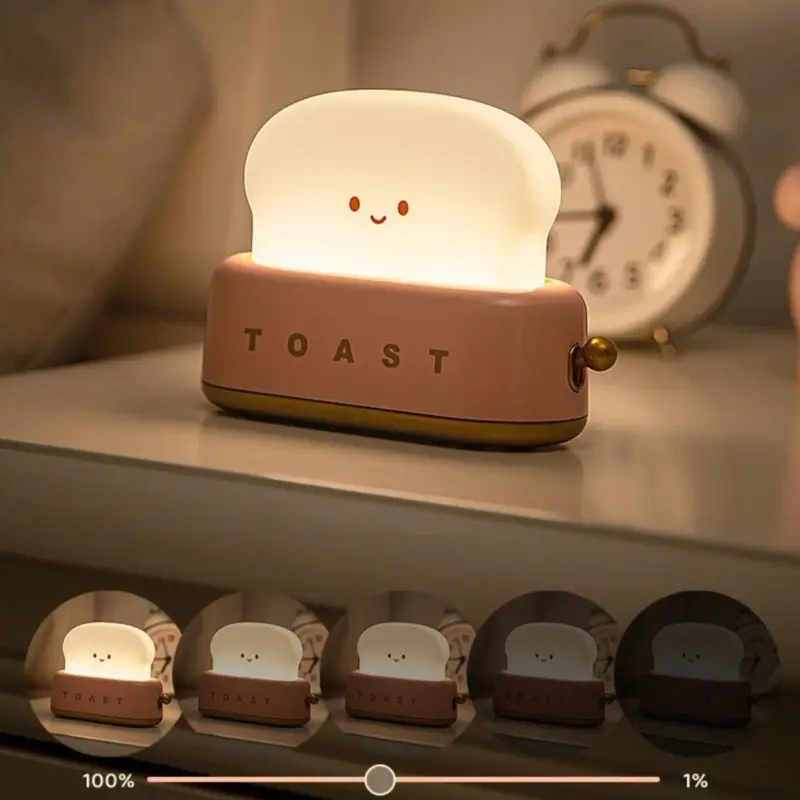 Toast table lamp decor patchandbagel