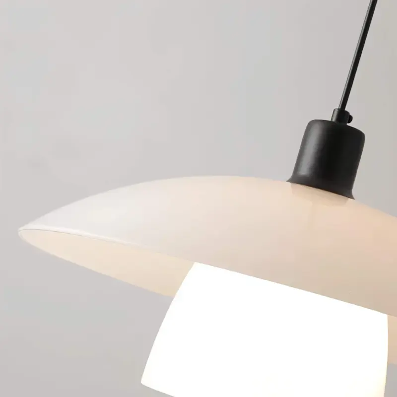 Tokyoglow moderne japanische hangelampe minimalistisches design schwarz weiss grau xlumina6