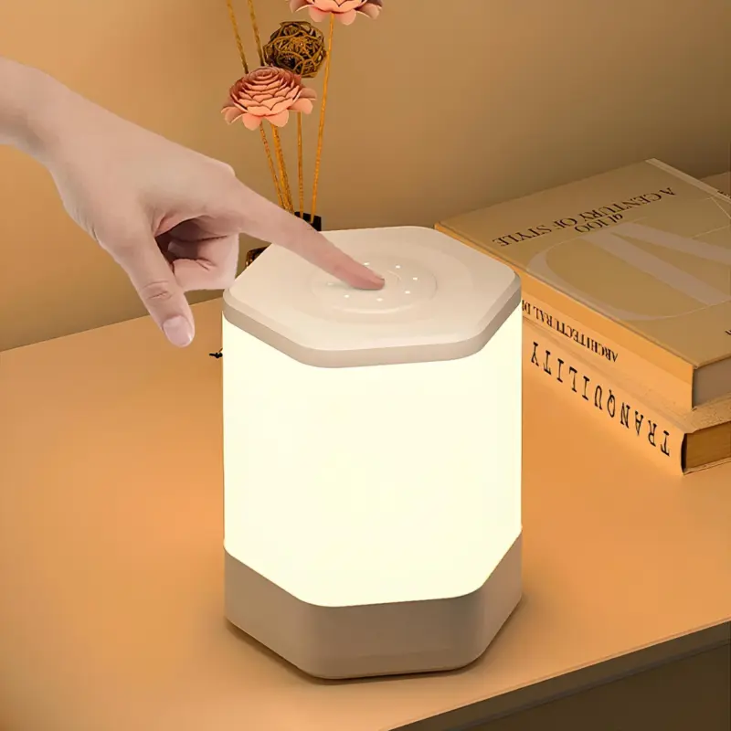 Touchshine moderne tischlampe touch steuerung led elegant minimalistisch ambiente xlumina