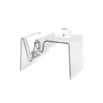 Translucent retro style living room side table