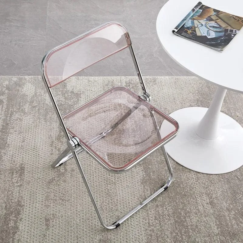 Transparent Coloured Folding Acrylic Chair 972070