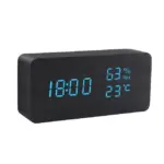 Tre minimalistisk led vekkerklokke led lighting accessories norskova 10