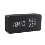 Tre minimalistisk led vekkerklokke led lighting accessories norskova 11